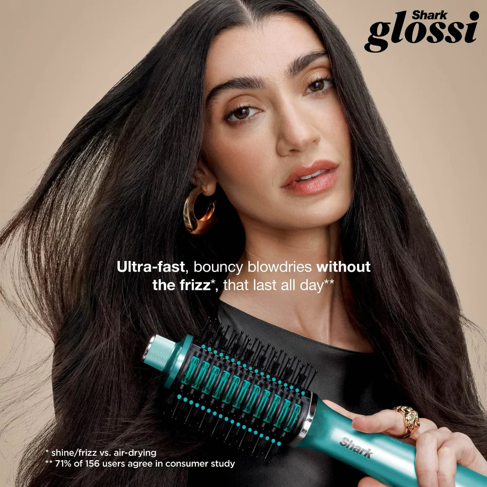 Shark Beauty Glossi 2-In-1 Hot Tool & Air Glosser Juniper - Image 2