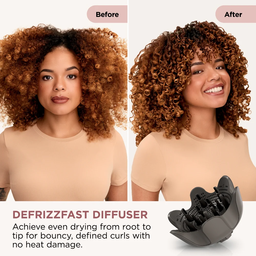 Shark SpeedStyle Pro Flex 4-In-1 High-Velocity Hair Dryer Mocha/Silver - Image 11