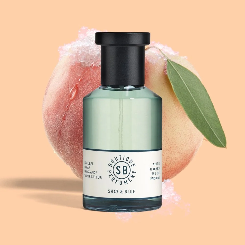 Shay & Blue White Peaches Eau De Parfum 100ml - Image 2