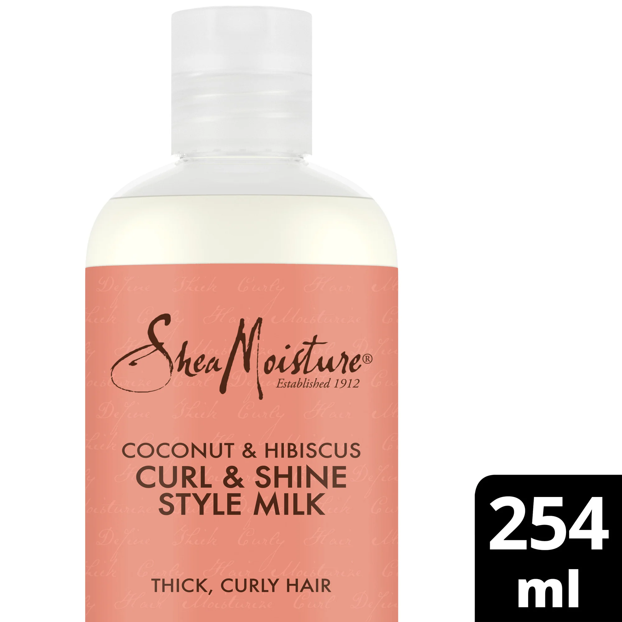 Shea Moisture Coconut & Hibiscus Curl & Shine Style Milk 254ml - Image 2