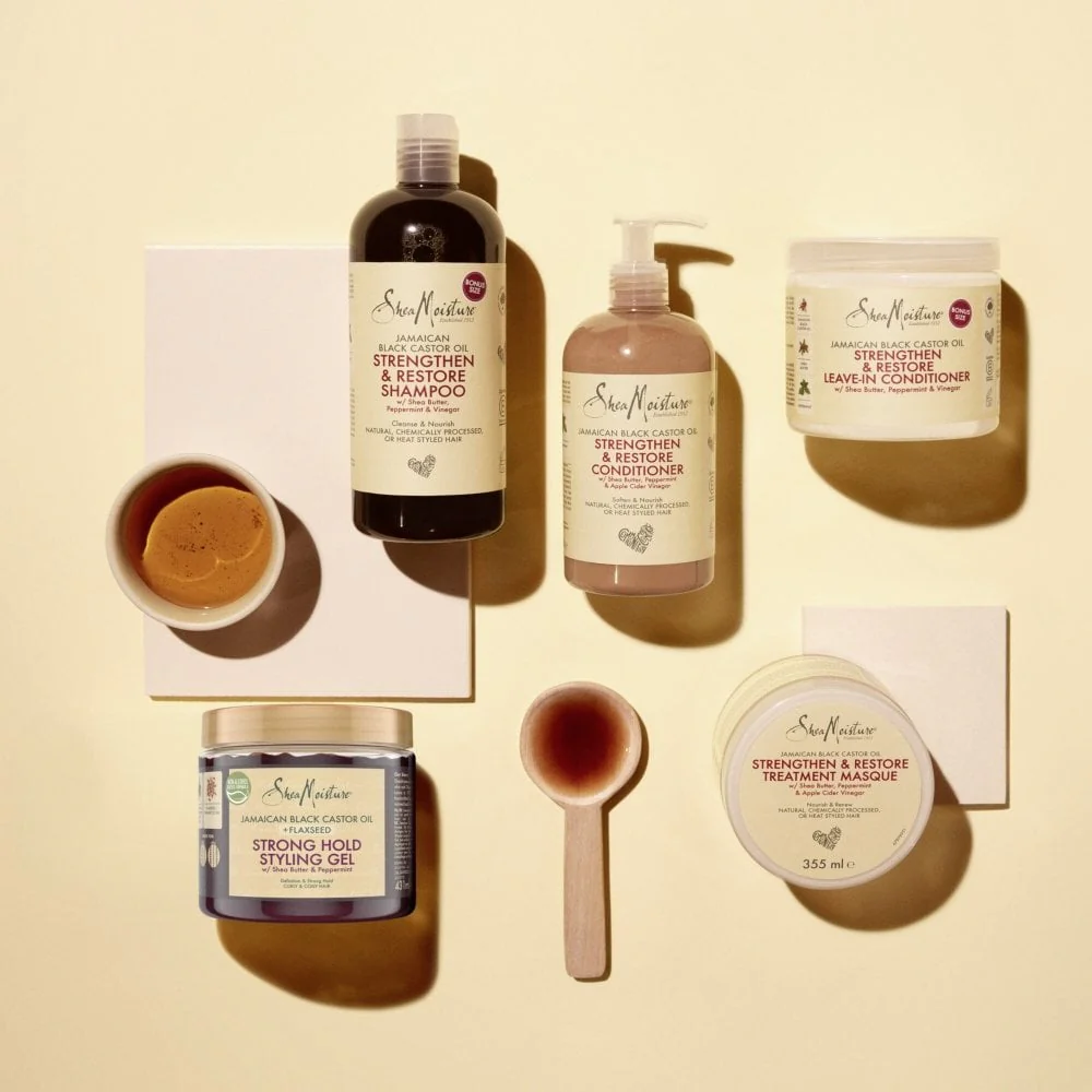 Shea Moisture Jamaican Black Castor Oil & Flaxseed Strong Hold Styling Gel 431ml - Image 6