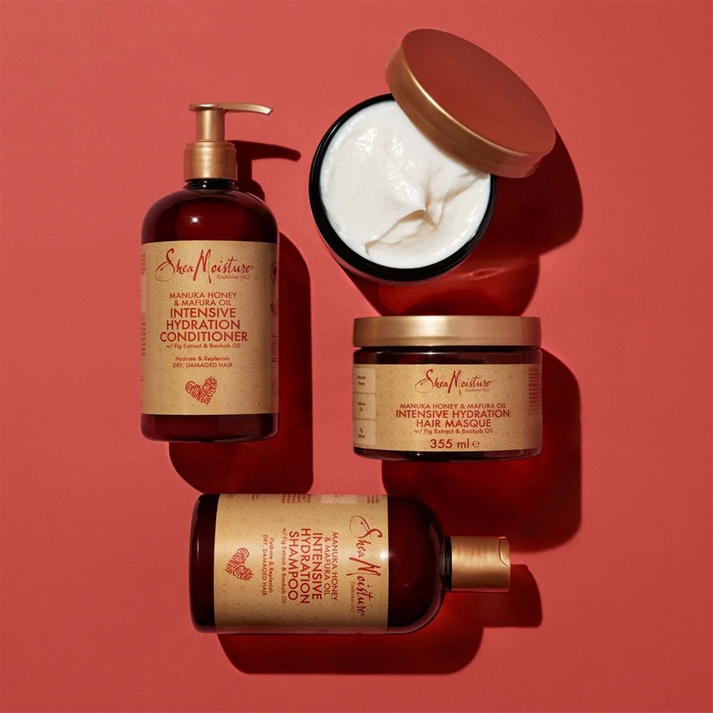 Shea Moisture Manuka Honey & Mafura Oil Intensive Hydration Conditioner 384ml - Image 4
