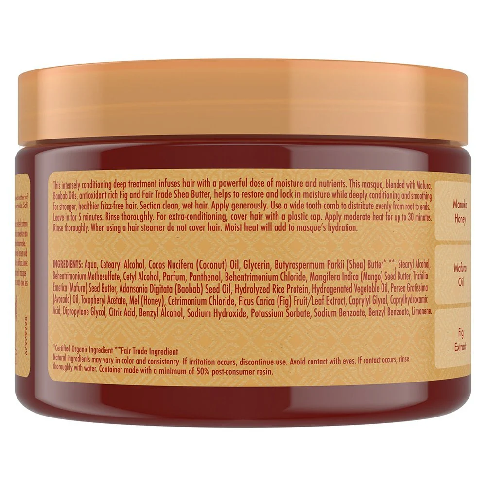 Shea Moisture Manuka Honey & Mafura Oil Intensive Hydration Hair Mask 355ml - Image 2