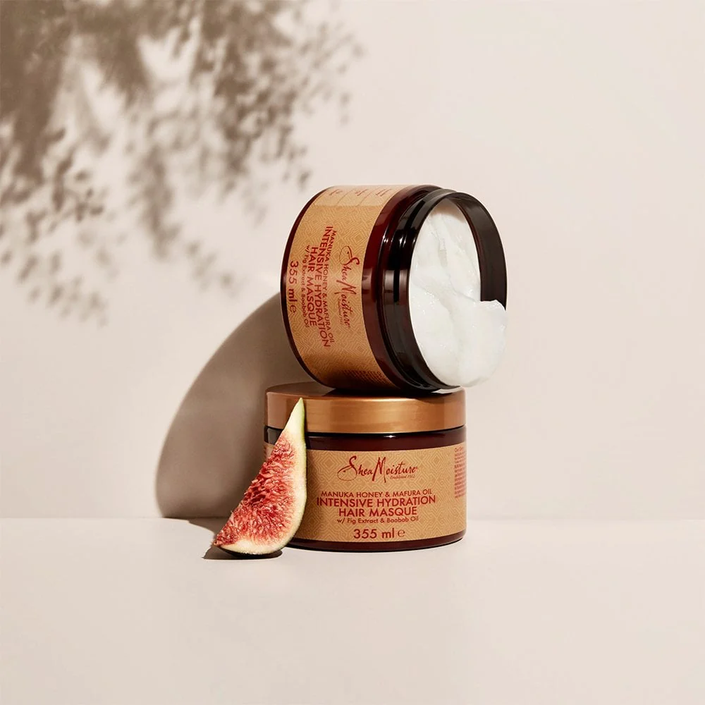 Shea Moisture Manuka Honey & Mafura Oil Intensive Hydration Hair Mask 355ml - Image 4
