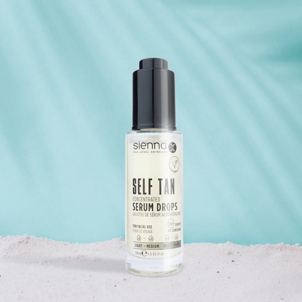 Sienna X Concentrated Self Tan Serum Drops 30ml - Image 2