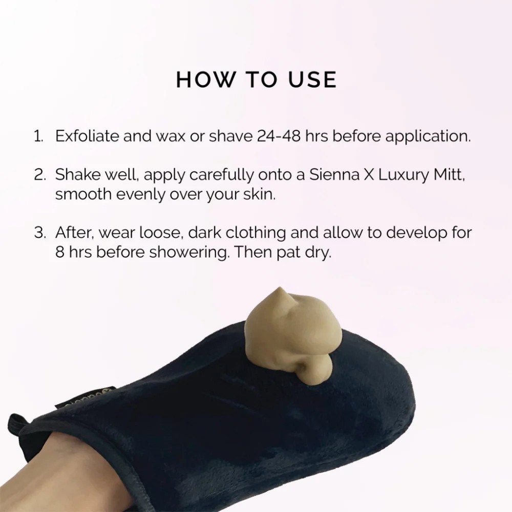 Sienna X Q10 Tinted Self Tan Mousse 200ml - Image 5