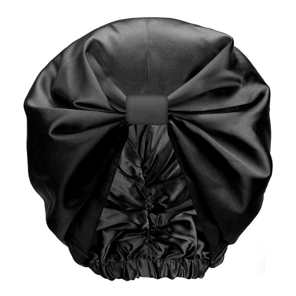 Silver Cloud Hair Wrap Black - Image 2