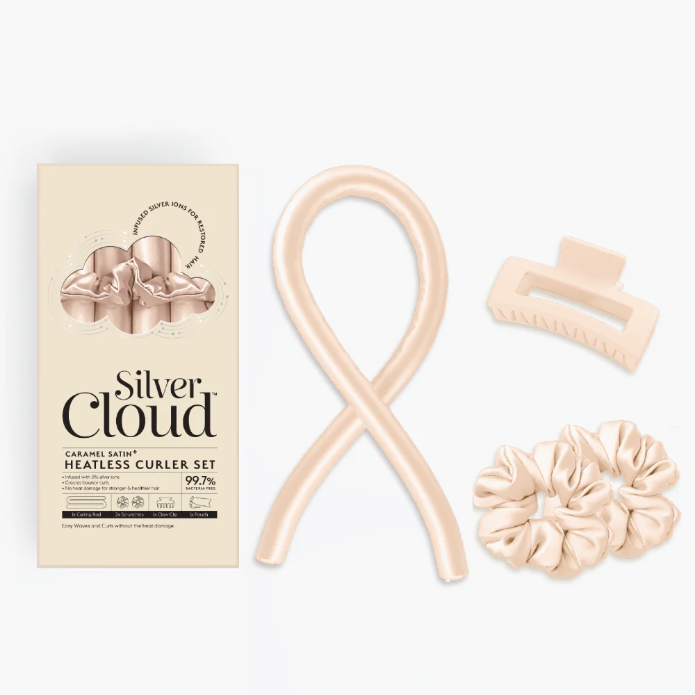 Silver Cloud Heatless Curlers Set Caramel - Image 2