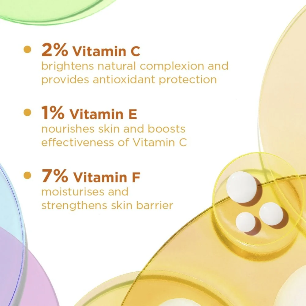 Simple 10% Vitamins C + E + F Booster Serum 30ml - Image 3