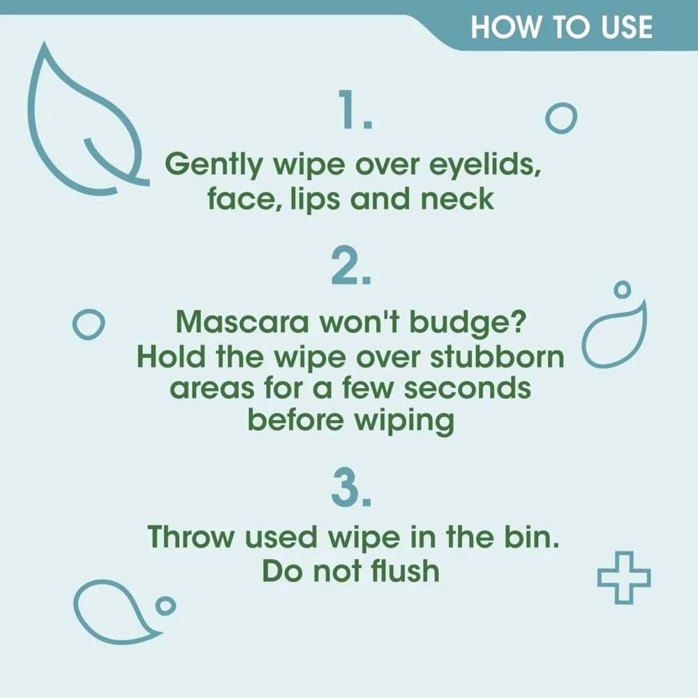 Simple Daily Skin Detox Biodegradable Matte Wipes Pack of 20 - Image 3
