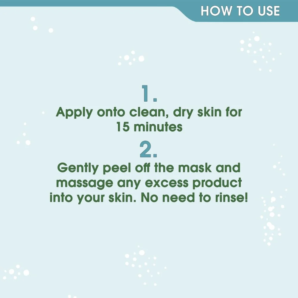 Simple Daily Skin Detox Charcoal Purifying Sheet Mask 21ml - Image 4
