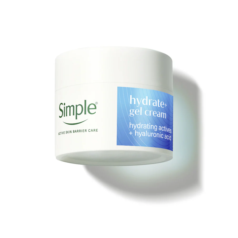 Simple Hydrate+ Gel Cream Facial Moisturiser 50ml - Image 2