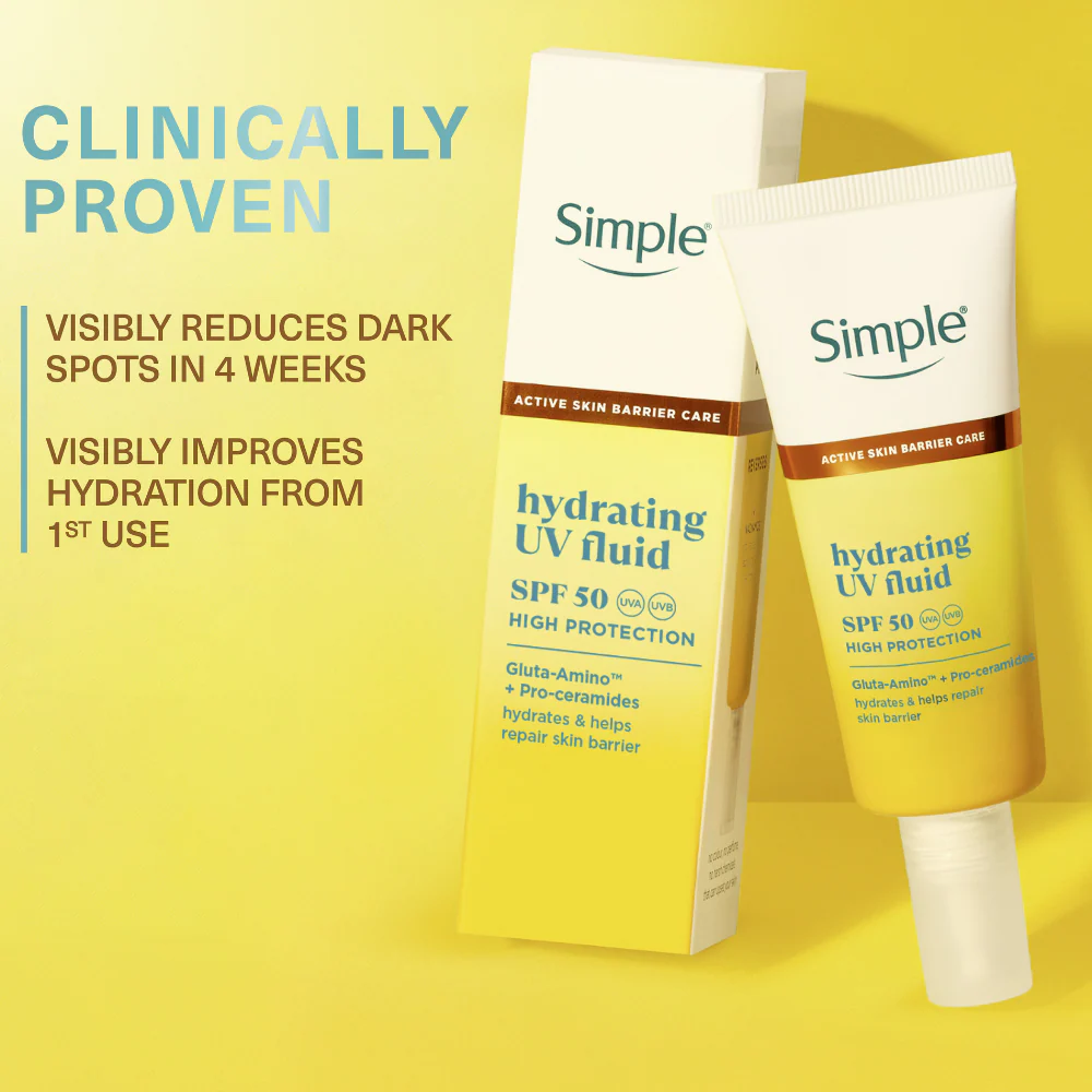 Simple Hydrating UV Fluid SPF50 40ml - Image 4