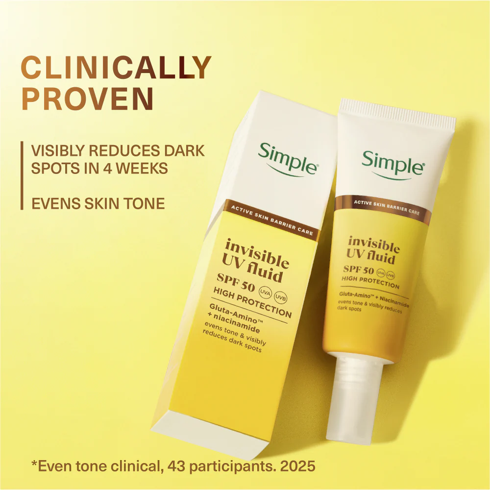 Simple Invisible UV Fluid SPF50 40ml - Image 5