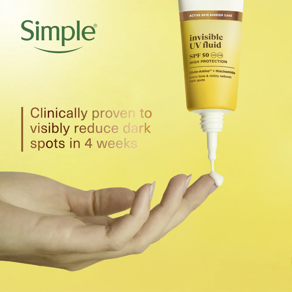 Simple Invisible UV Fluid SPF50 40ml - Image 6