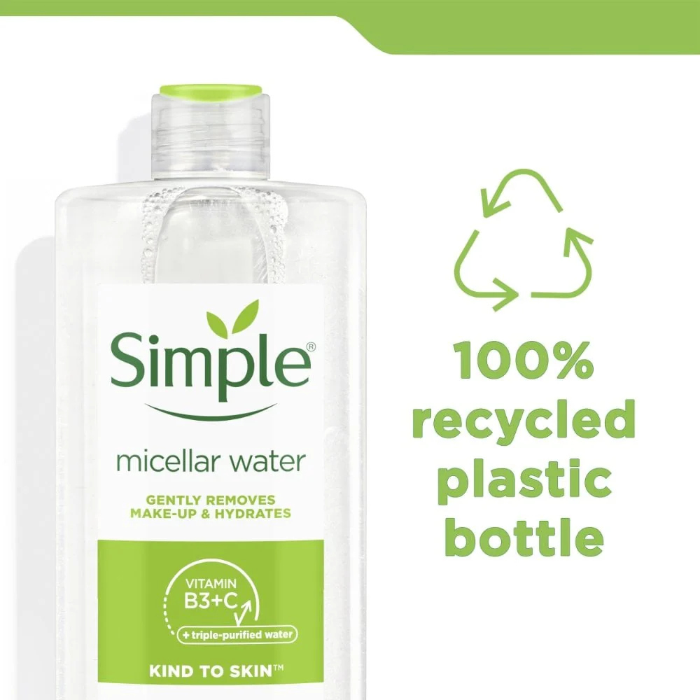 Simple Kind To Skin Micellar Cleansing Water 400ml - Image 4