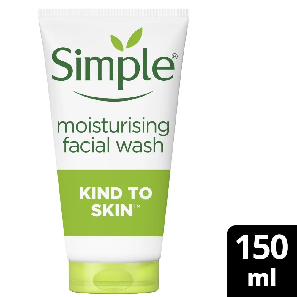 Simple Kind To Skin Moisturising Facial Foam Wash 150ml - Image 2