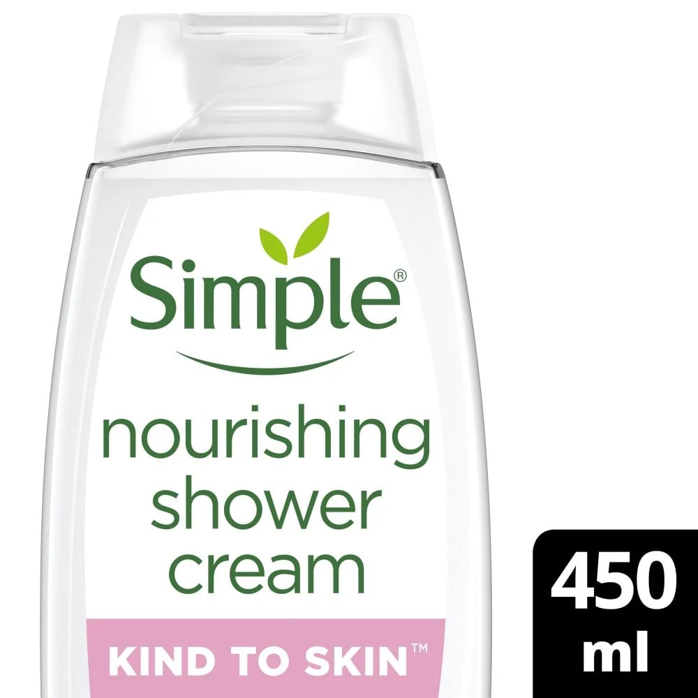 Simple Kind To Skin Nourishing Shower Cream 450ml - Image 2