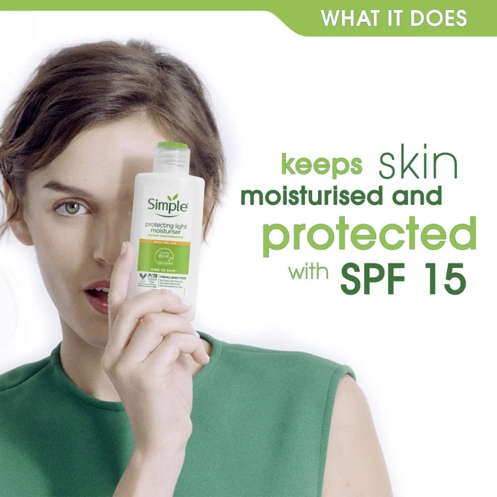 Simple Kind To Skin Protecting Light Moisturiser SPF15 125ml - Image 4