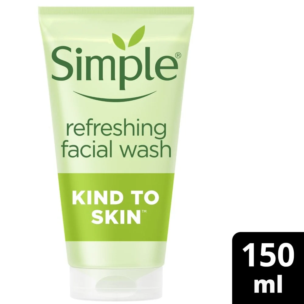 Simple Kind To Skin Refreshing Facial Wash Gel 150ml - Image 2