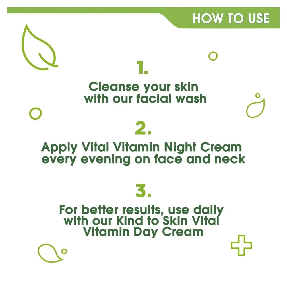 Simple Kind To Skin Vital Vitamin Night Cream 50ml - Image 3