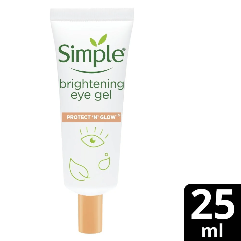 Simple Protect n Glow Eye Brightening Gel 25ml - Image 2