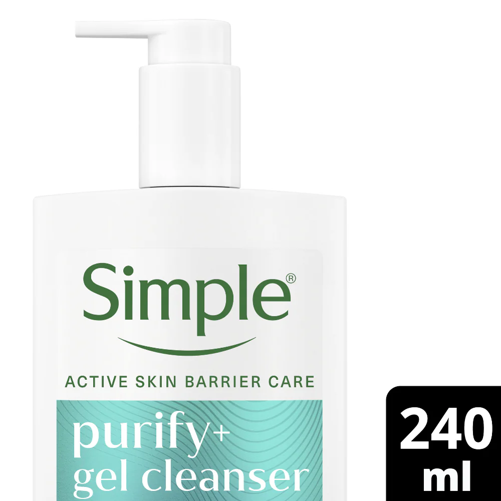 Simple Purify+ Gel Cleanser 240ml - Image 3