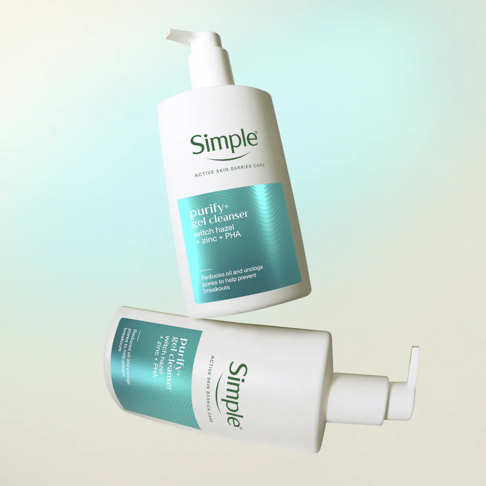 Simple Purify+ Gel Cleanser 240ml - Image 4