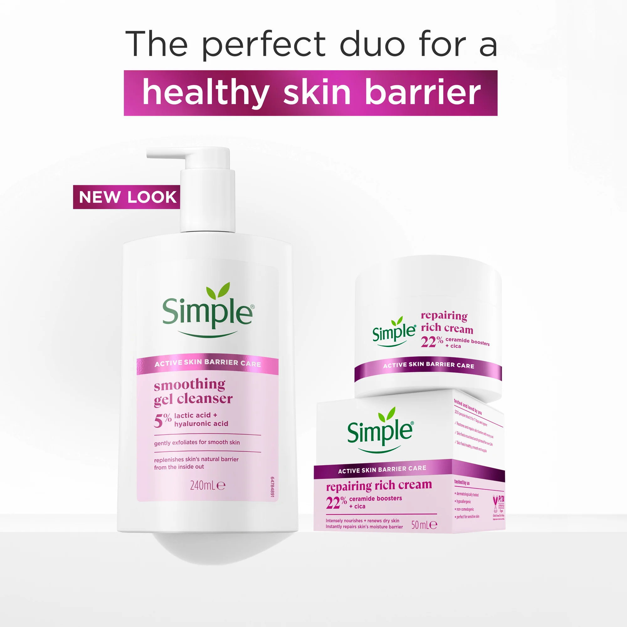 Simple Smoothing Gel Cleanser 230ml - Image 5