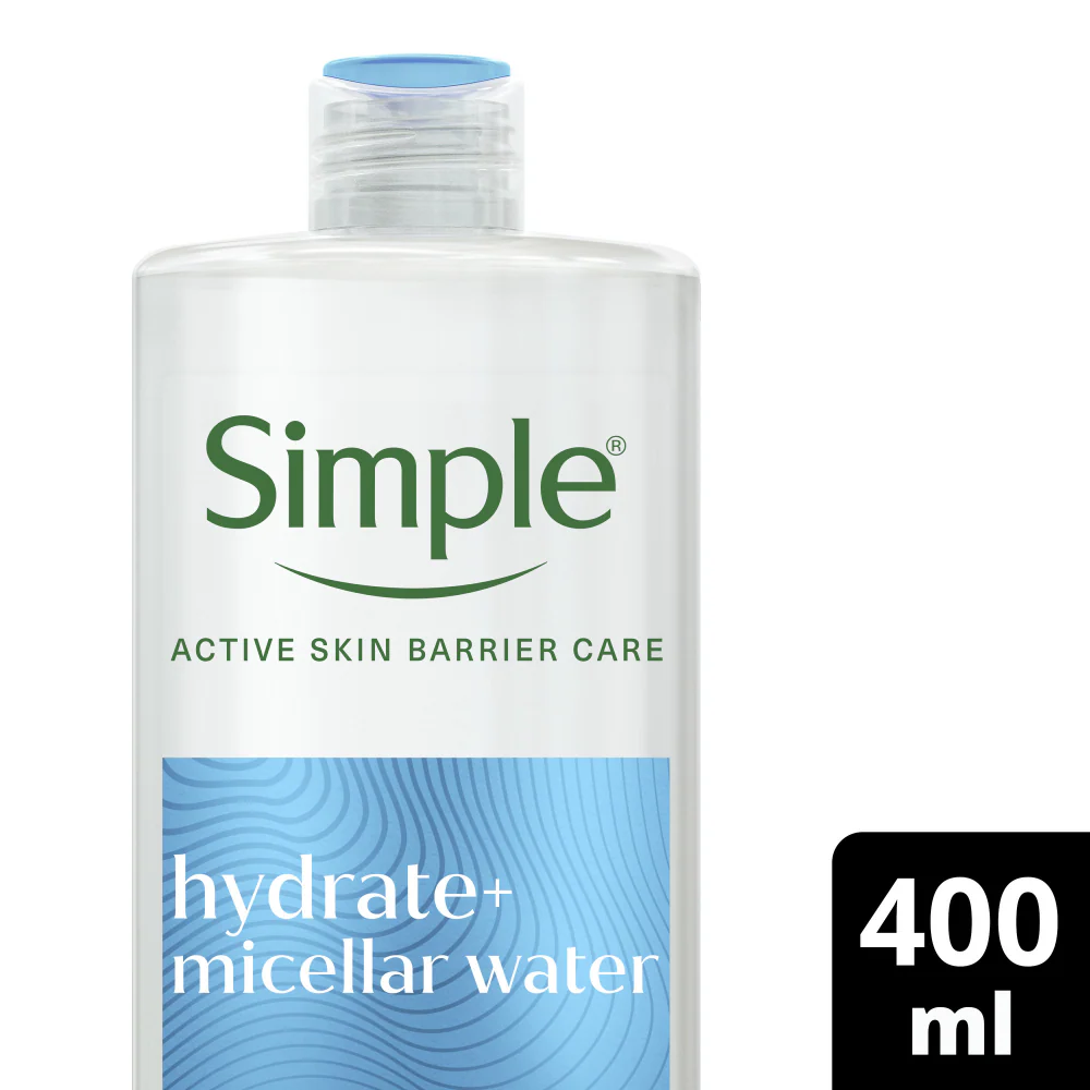 Simple Water Boost Hydrating Micellar Cleansing Water 400ml - Image 2