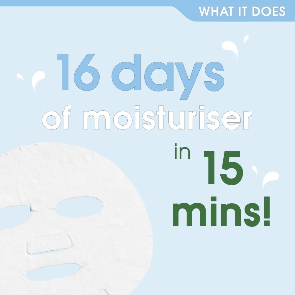 Simple Water Boost Hydrating Sheet Mask 21ml - Image 4