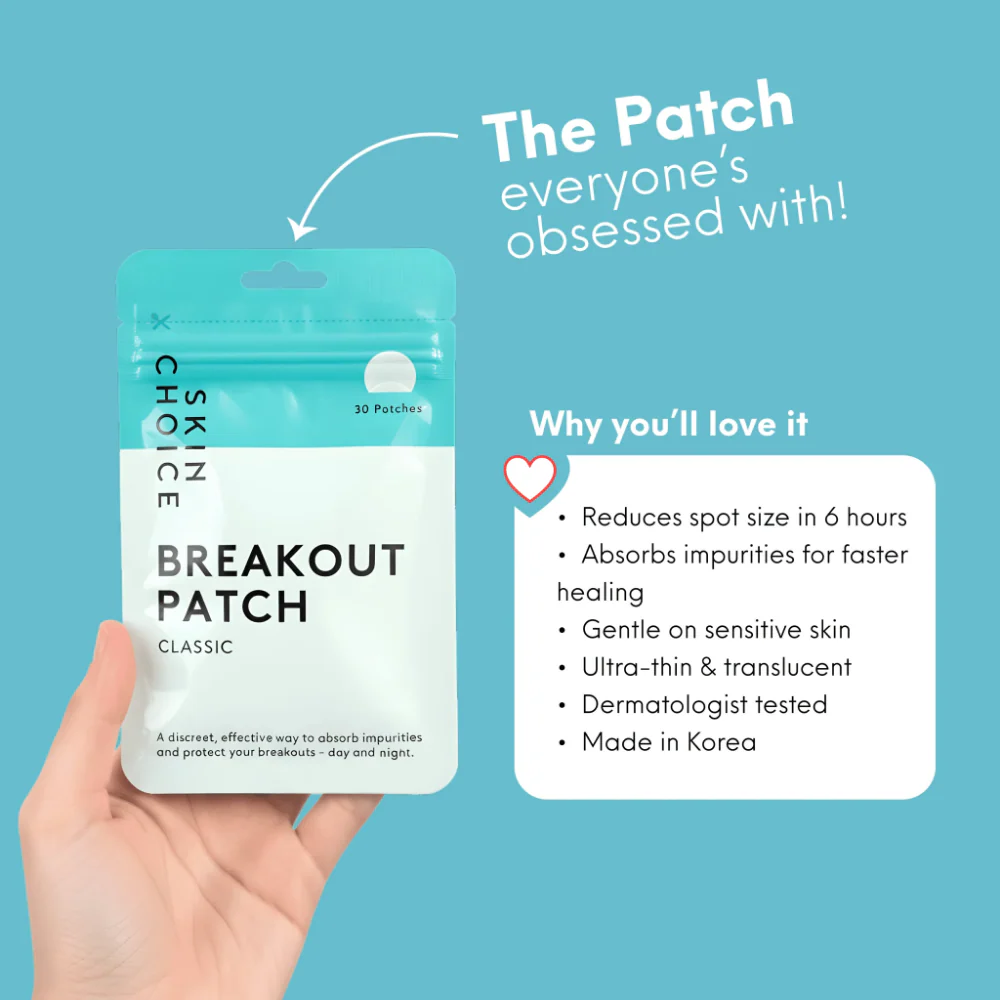 Skin Choice Breakout Classic Acne Spot Pimple Patches x30 - Image 2