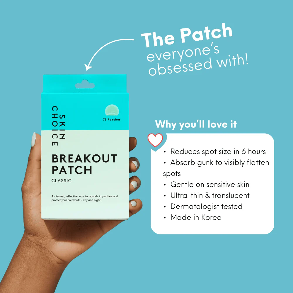 Skin Choice Breakout Classic Acne Spot Pimple Patches x75 - Image 2