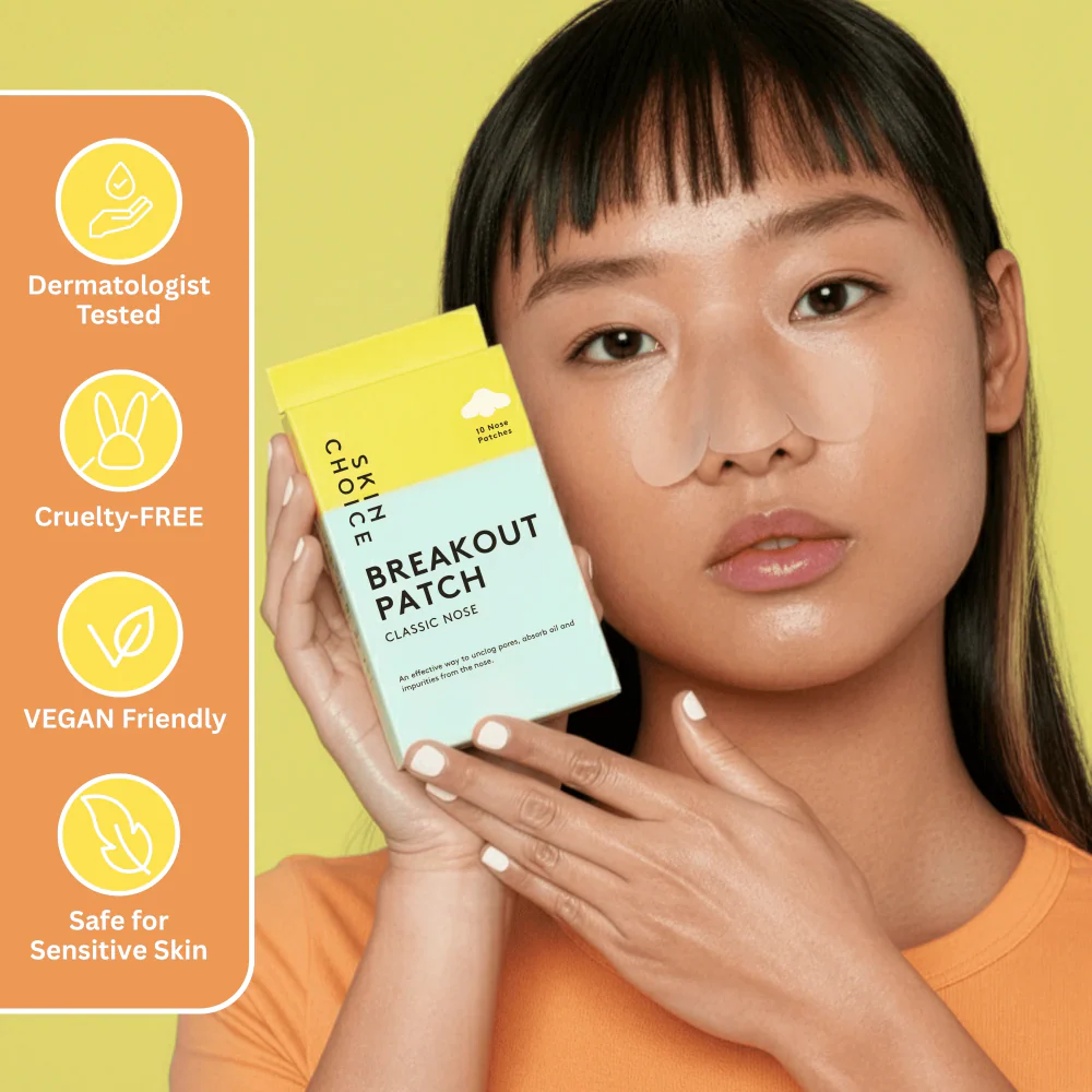 Skin Choice Breakout Classic Nose Hydrocolloid Pore Patches x10 - Image 3