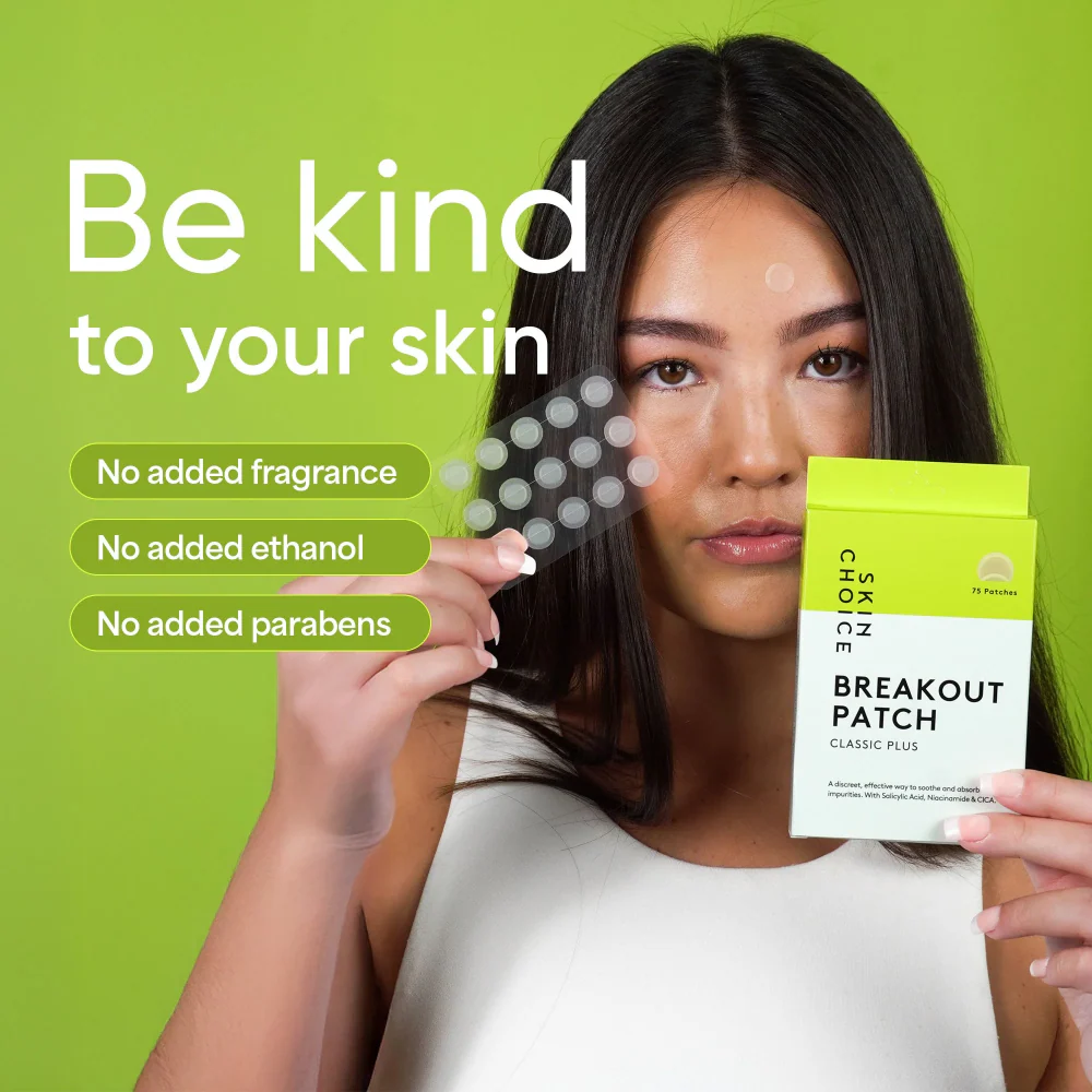 Skin Choice Breakout Classic Plus Spot Pimple Patches with Salicylic Acid & Niacinamide x75 - Image 4