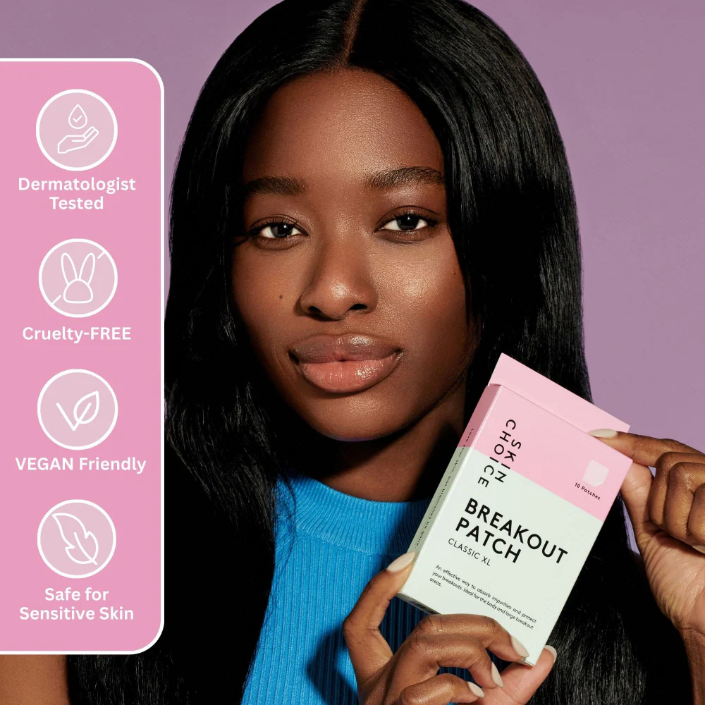 Skin Choice Breakout Classic XL Hydrocolloid Acne Pimple Patches x10 - Image 3