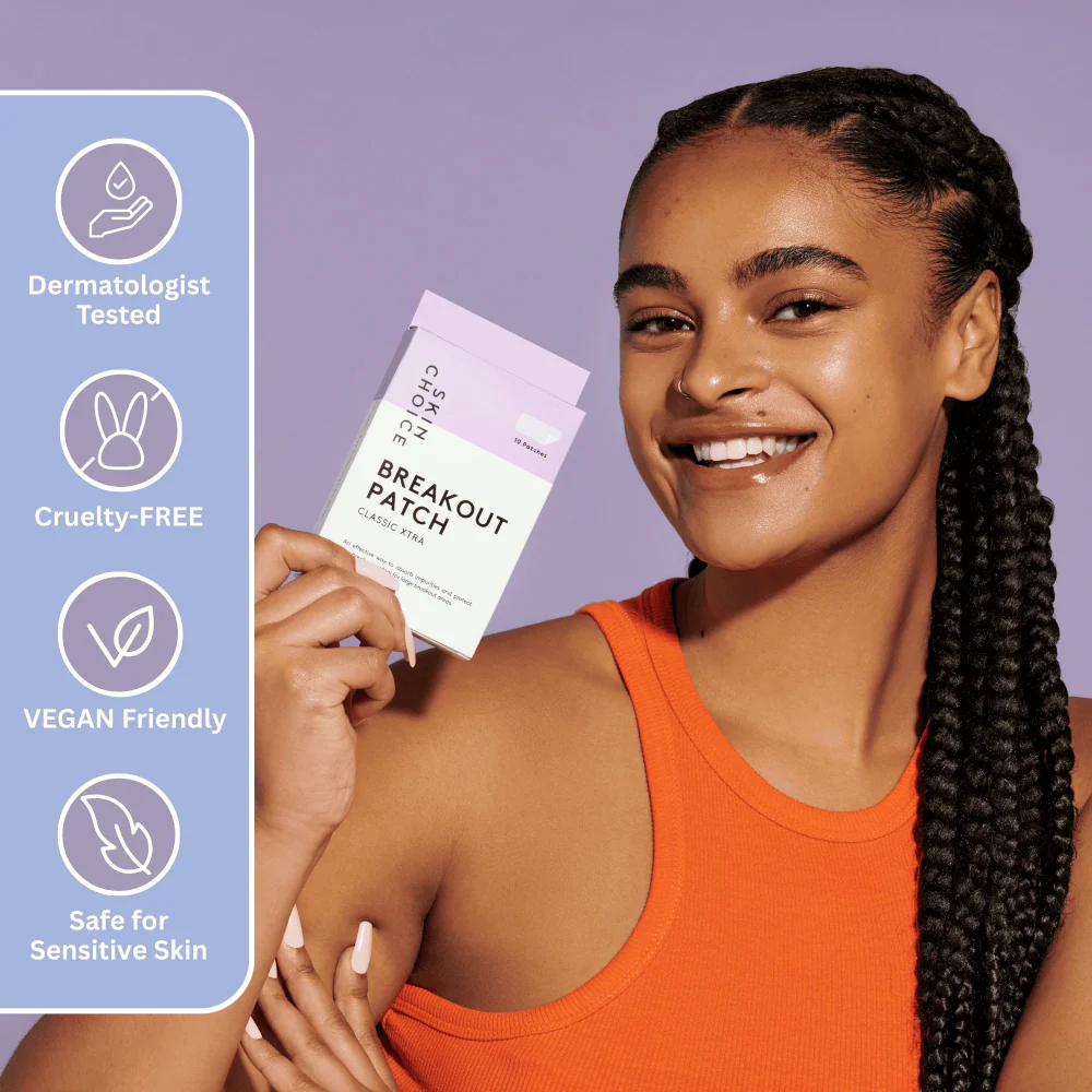 Skin Choice Breakout Classic Xtra Hydrocolloid Large Pimple Patches x10 - Image 3