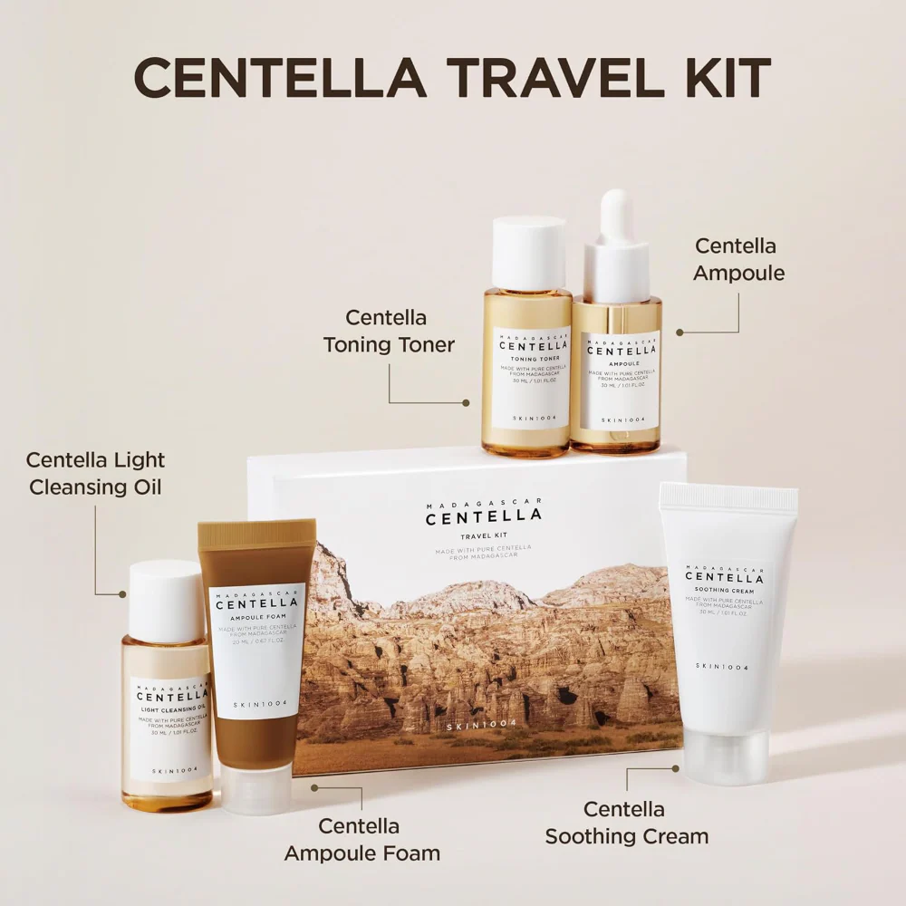 Skin1004 Madagascar Centella 5 Piece Travel Kit - Image 4