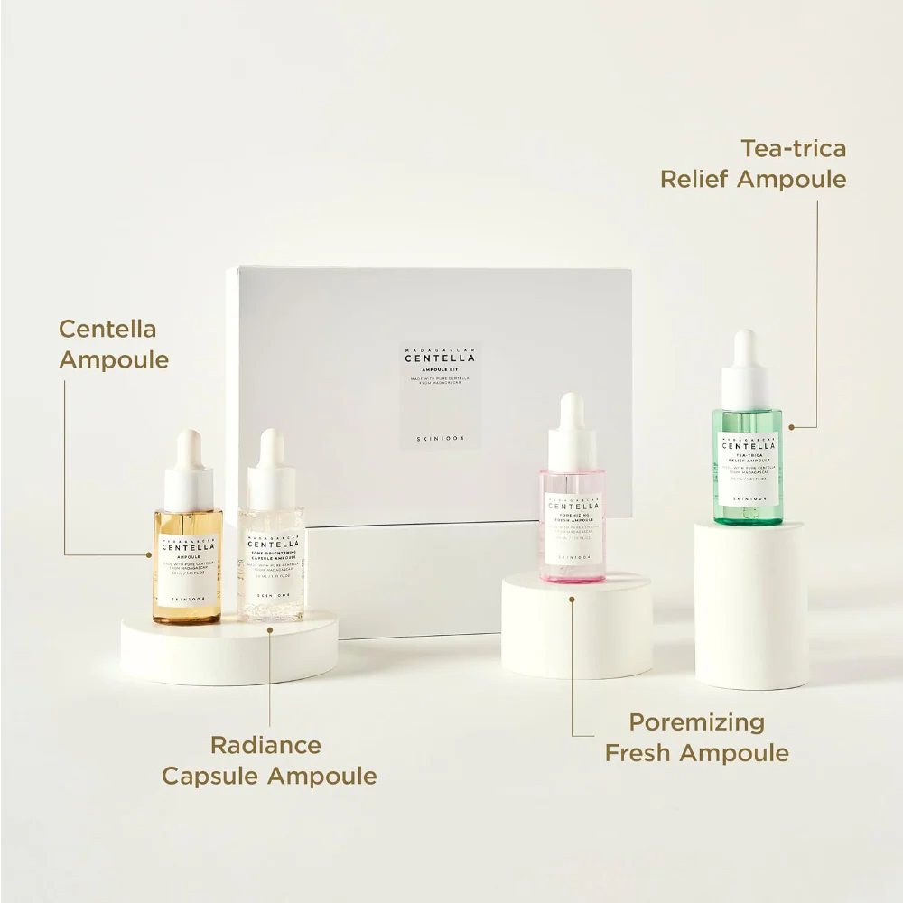 Skin1004 Madagascar Centella Ampoule Kit 4 x 30ml - Image 2