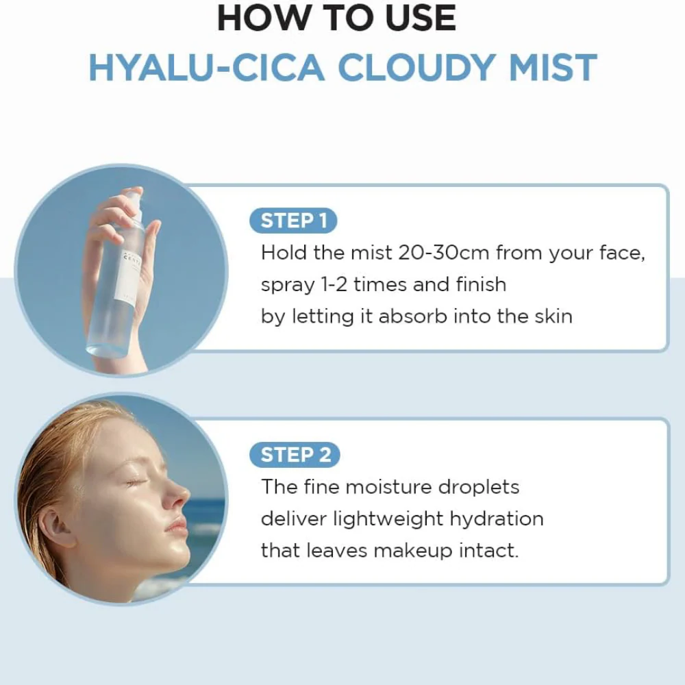 Skin1004 Madagascar Centella Hyalu-Cica Cloudy Mist 120ml - Image 4