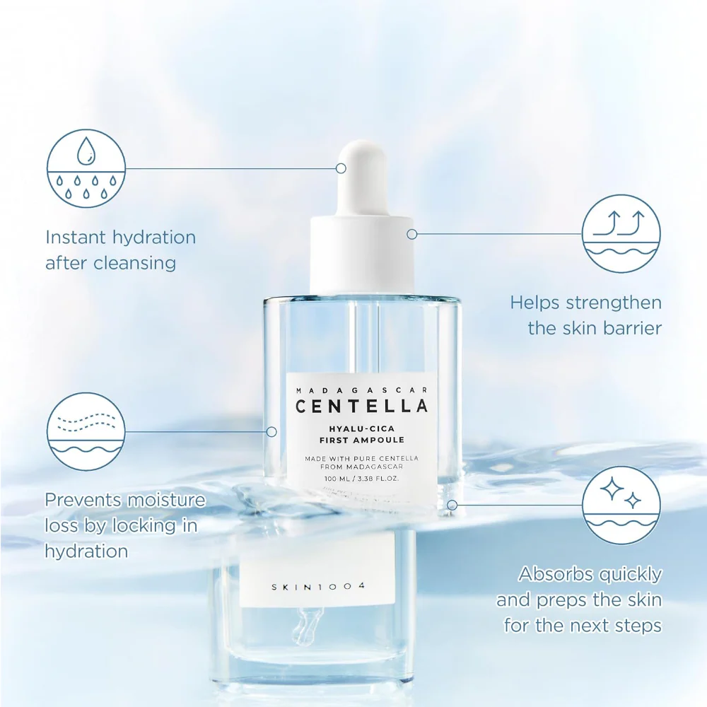 Skin1004 Madagascar Centella Hyalu-Cica First Ampoule 50ml - Image 4