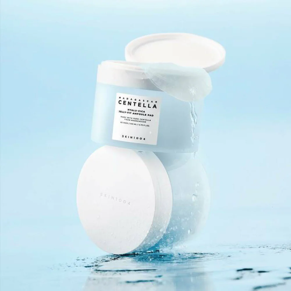 Skin1004 Madagascar Centella Hyalu-Cica Jelly-Fit Ampoule Pads x60 - Image 2