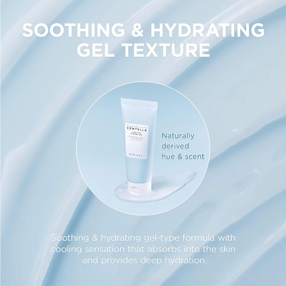 Skin1004 Madagascar Centella Hyalu-Cica Sleeping Pack 100ml - Image 7