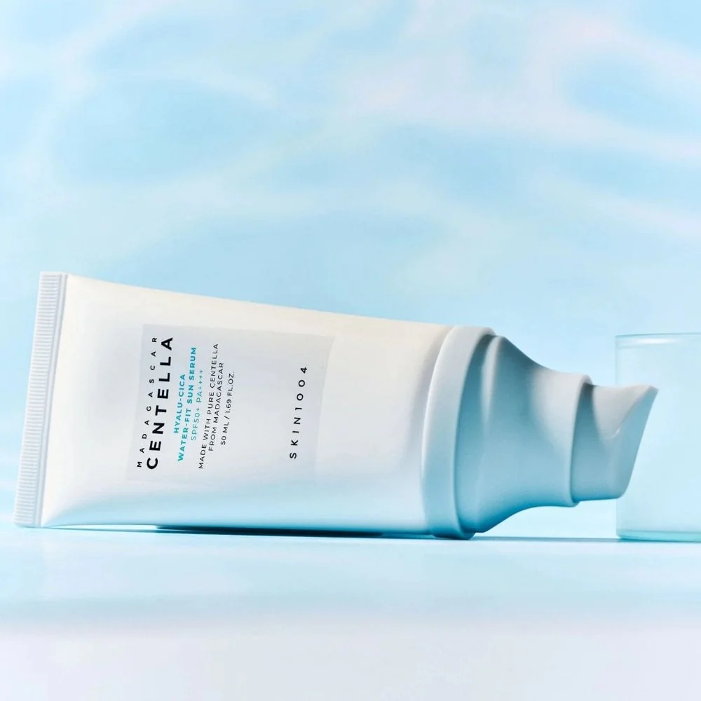 Skin1004 Madagascar Centella Hyalu-Cica Water-Fit Sun Serum PA++++ SPF50+ 50ml - Image 3