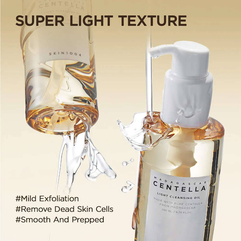 Skin1004 Madagascar Centella Light Cleansing Oil 30ml - Image 4