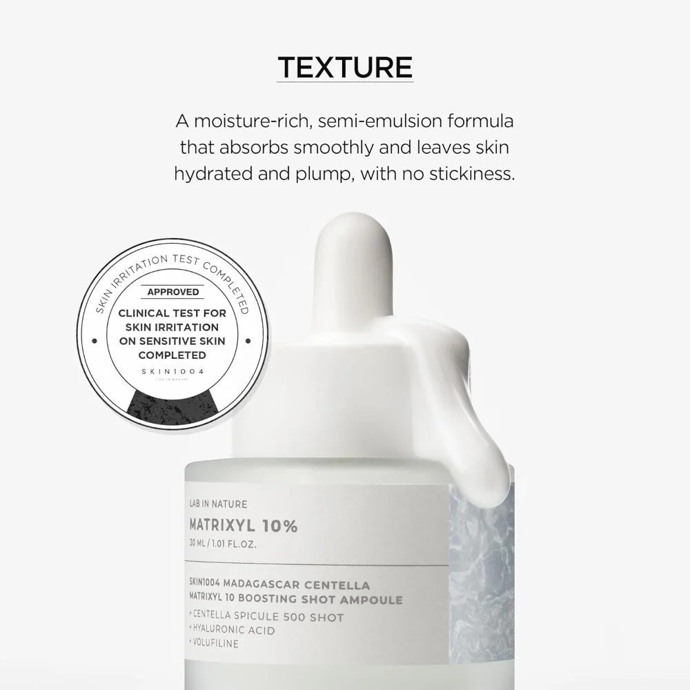 Skin1004 Madagascar Centella Matrixyl 10% Boosting Shot Ampoule 30ml - Image 7