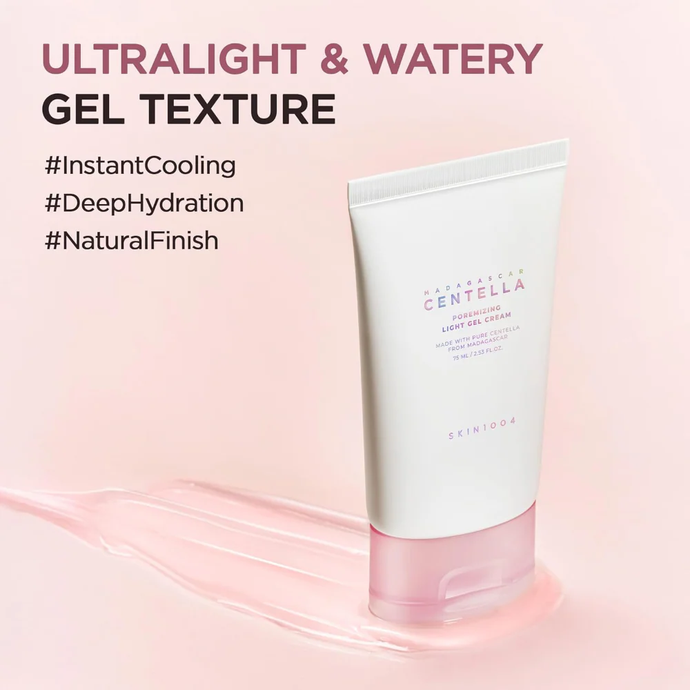 Skin1004 Madagascar Centella Poremizing Light Gel Cream 75ml - Image 4