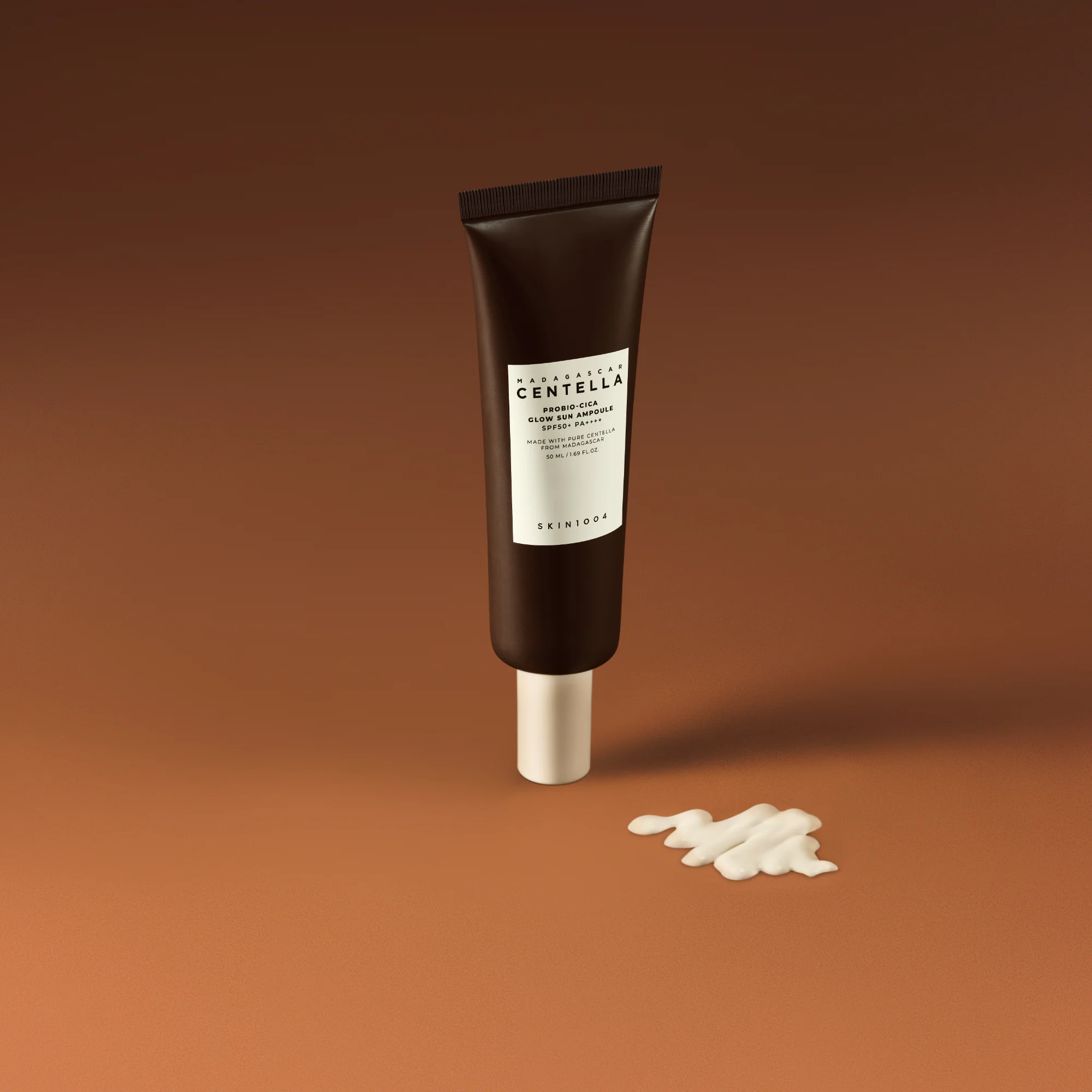 Skin1004 Madagascar Centella Probio-Cica Glow Sun Ampoule PA++++ SPF50+ 50ml - Image 5