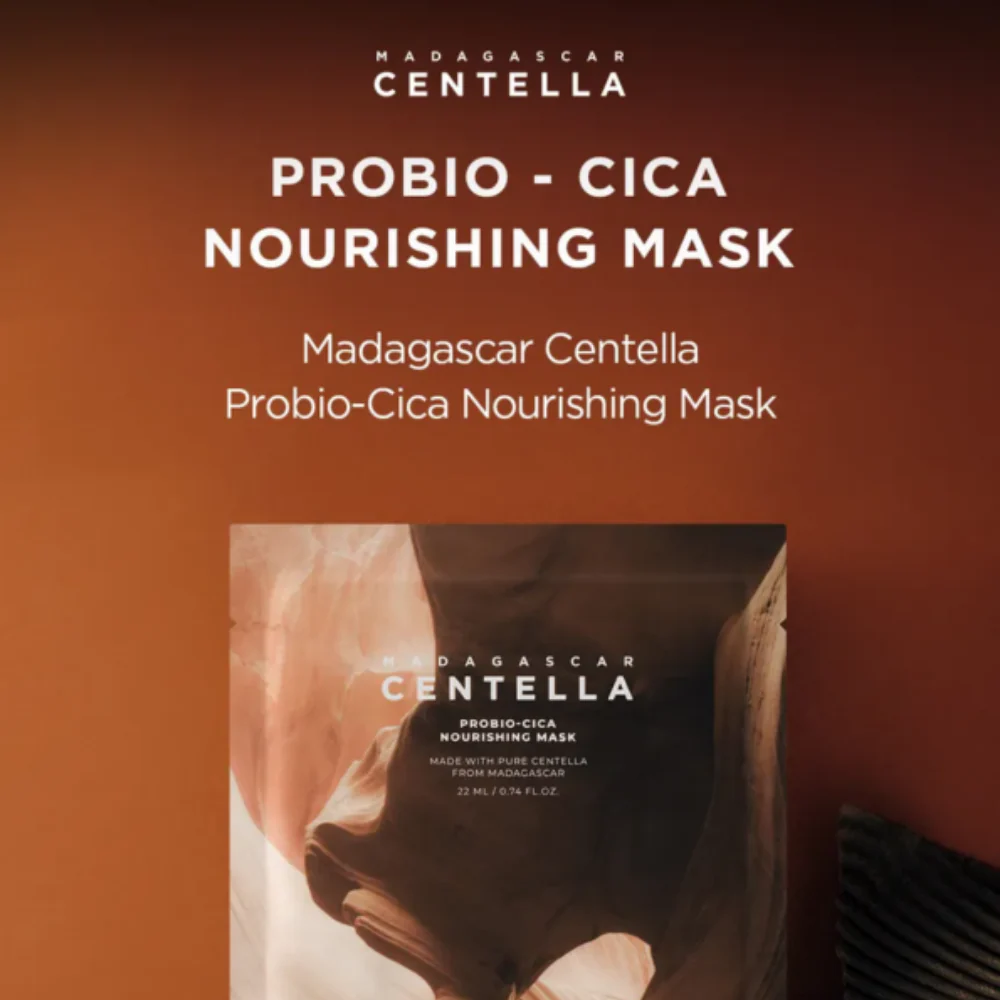 Skin1004 Madagascar Centella Probio-Cica Nourishing Sheet Mask 23ml - Image 3