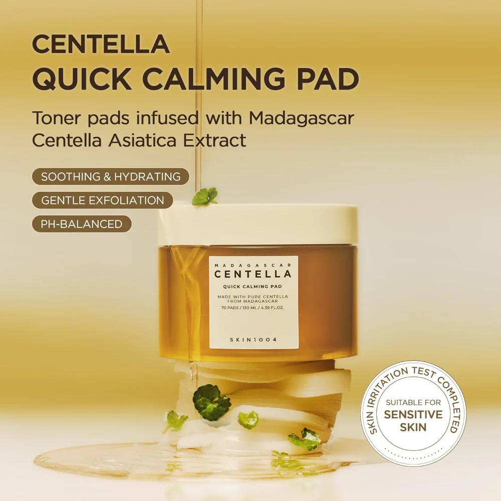 Skin1004 Madagascar Centella Quick Calming Pads 70x - Image 2